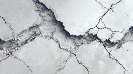 White fantasy granite surface with fine cracks realistic texture