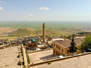 View from the upper floor of Zinciriye madrasah, Mardin, Turkey