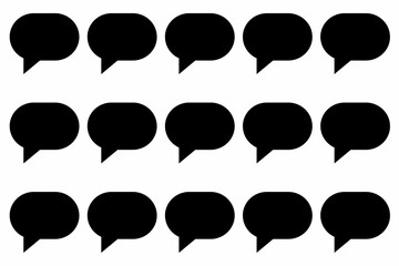 set of speech bubbles, comic speech bubbles, comic speech, speech bubbles icons, speech bubble icons, message, speech bubble symbol set, talk, box, message icons set