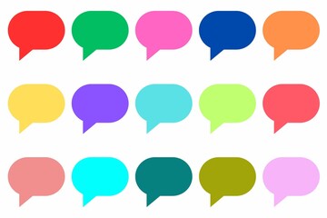 colorful speech bubbles, set of speech bubbles, comic speech bubbles, comic speech, speech bubbles icons, speech bubble icons, message, speech bubble symbol set, talk, box, message icons set, 