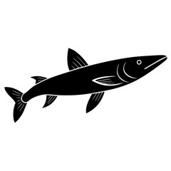 Fototapeta premium fish on a white background