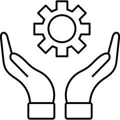 Cooperative Line Icon