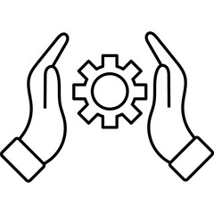 Cooperative Line Icon
