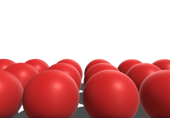 3d red balls png