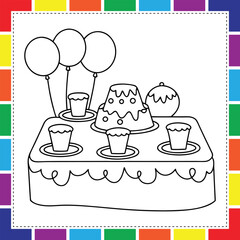 Explosive Volcano Adventure: A Fun and Educational Coloring Page for Kids Featuring Erupting Mountains, Lava Flows, and Earth Science Wonders,  Coloring Fun for Boys and Girls, A Large Creative Page