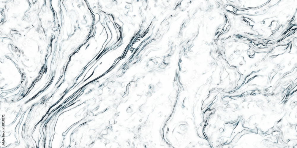 Poster white and gray tone dark lines create a marble like effect, adding depth and texture to the overall 