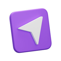 3d map navigation arrow