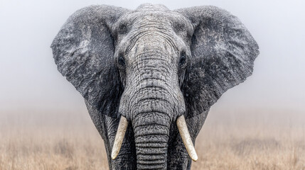 Naklejka premium wildlife photography for a nature conservation and capturing stunning animal portraits