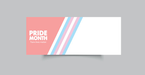 Transgender flyer. Ideal for LGBTQ awareness, social campaigns, and inclusivity content.