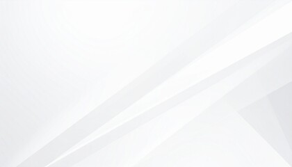 Elegant White Abstract Background with Subtle Diagonal Lines and Soft Light Effects.
