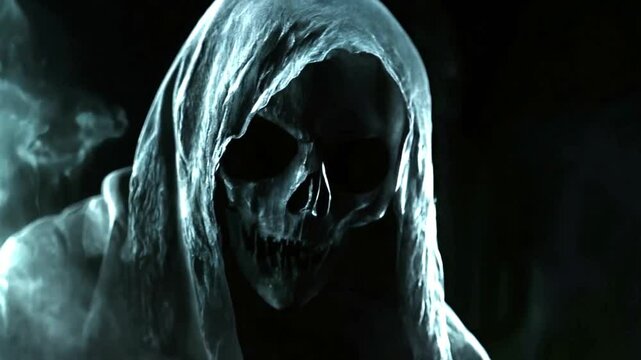 【死神】The Grim Reaper wanders through the air.	