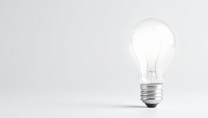 Bright Idea Light Bulb Illumination Inspiration Concept.