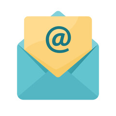 Email, message, envelope &ndash; vector icon