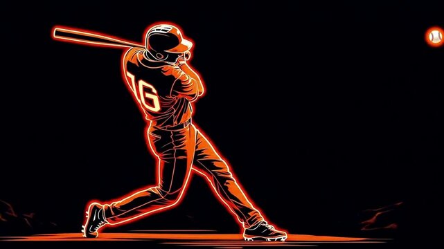 Dynamic Baseball Swing Power, Speed, and Precision in Action