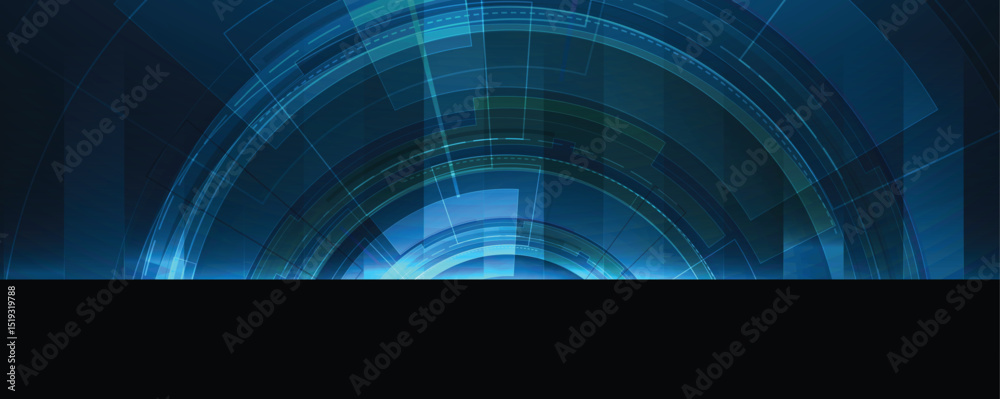 Poster abstract modern technology and science concept background