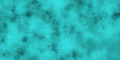 Elegant teal watercolor background with soft white clouds creating dreamy atmosphere. Vivid Turquoise Texture with Grungy Edges Creating a Dramatic Backdrop