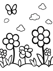 happy flower
