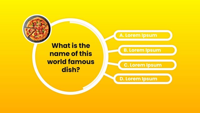 Quiz Game Show Question and Answers Template