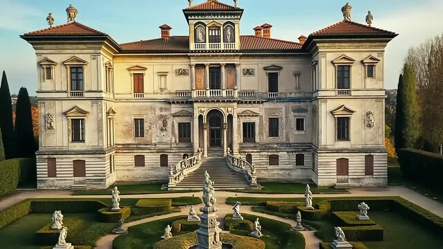 Villa Emo in Autumn: A Venetian Masterpiece