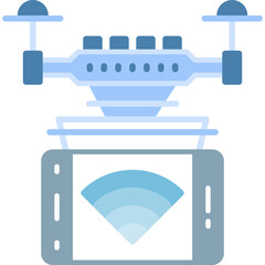 Drone Icon Vector Element