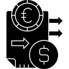 Cryptocurrency Icon Vector Element