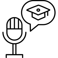Educational Podcast Icon