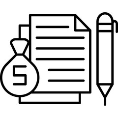 Grant Proposal Icon