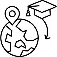Distance Education Icon