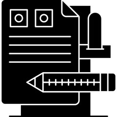 Contract Icon Vector Element