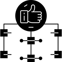 CRM Icon Vector Element