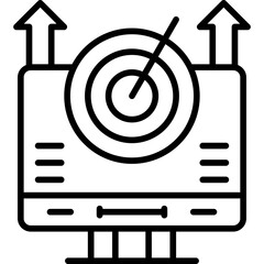 Target Icon Vector Element