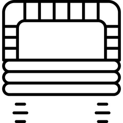 Goal Box Icon Vector Element