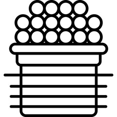 Chocolate Icon Vector Element