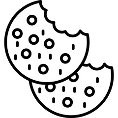 Cookie Icon Vector Element