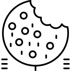 Cookie Icon Vector Element