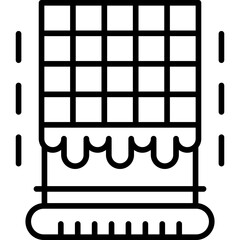 Chocolate Icon Vector Element