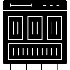 Coffee Shop Icon Vector Element