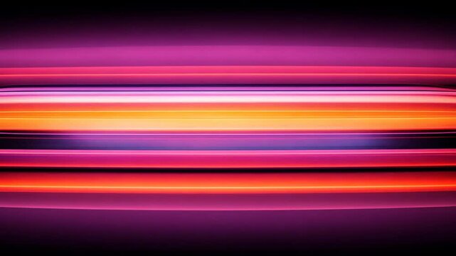 Abstract vibrant horizontal lines