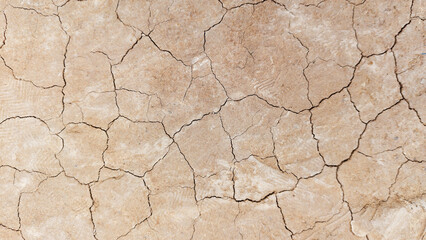 The ground has cracks in the top view for the background