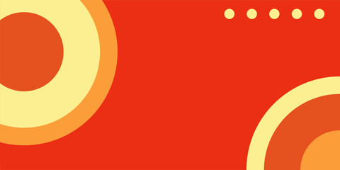 Orange circle pattern background free copyspace area design. Perfect for your design project