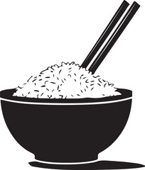 Rice Bowl Vector