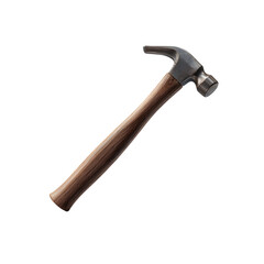 Claw Hammer 3d rendered Isolated on transparent background