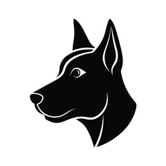 vector illustration of a dog