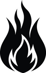 fire flame heat or spicy food symbol