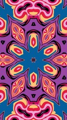digital art in the form of a kaleidoscope