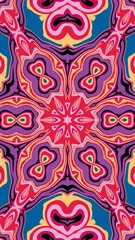 digital art in the form of a kaleidoscope