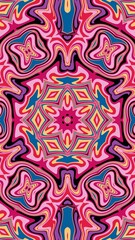 digital art in the form of a kaleidoscope