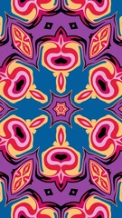 digital art in the form of a kaleidoscope