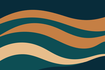deep teal and copper ink ripple texture 