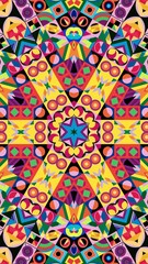 digital art in the form of a kaleidoscope